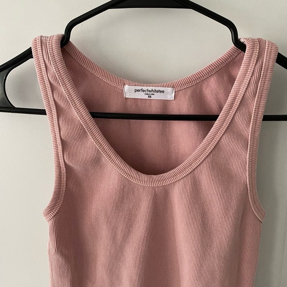 perfectwhitetee Pink Tank Top - Picture 10 of 11